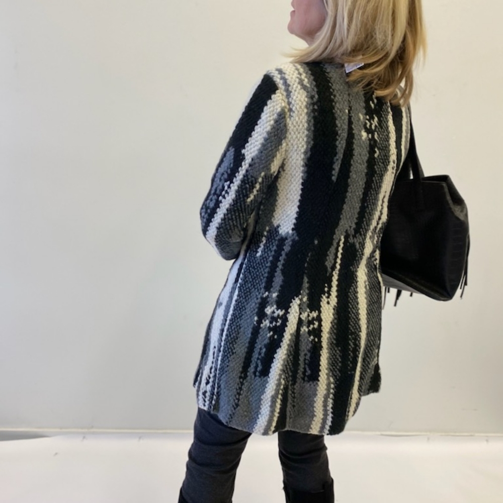 Light black and white jacket